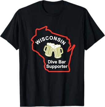 Wisconsin Dive Bars Supporter Adventure Tee T-Shirt