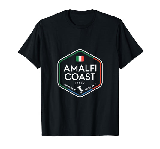 Amalfi Coast Life Seaside Daydream Design T-Shirt