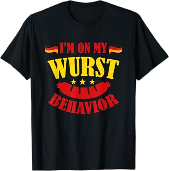 German Oktoberfest Shirt Funny Wurstfest Costume Men Gift T-Shirt