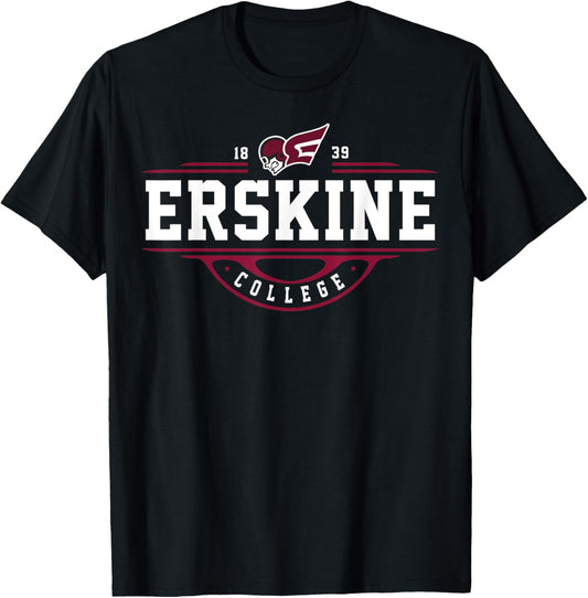 Erskine College Arch Vintage Design For Men Women Classic University T-shirt by TeeBrew