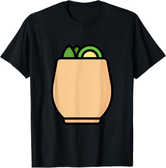 Fun Moscow Mule Cocktail Copper Mug Costume T-Shirt