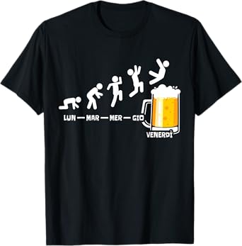 Beer Friday Weekend Week Beers Fridays Funny Beer Drinker T-Shirt