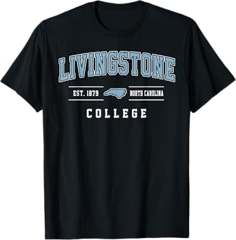 Livingstone College Arch Vintage Design for Men Women T-Shirt