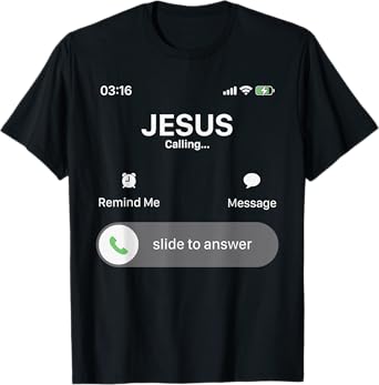 Religious Jesus is Calling Christian Church Lord T-Shirt