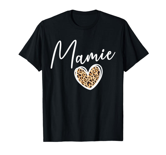 Mamie Grandma Heart Mamie Grandmother T-Shirt