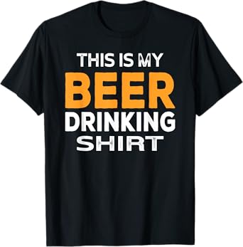 Humorous Beer Lover Beer Drinking Game T-Shirt