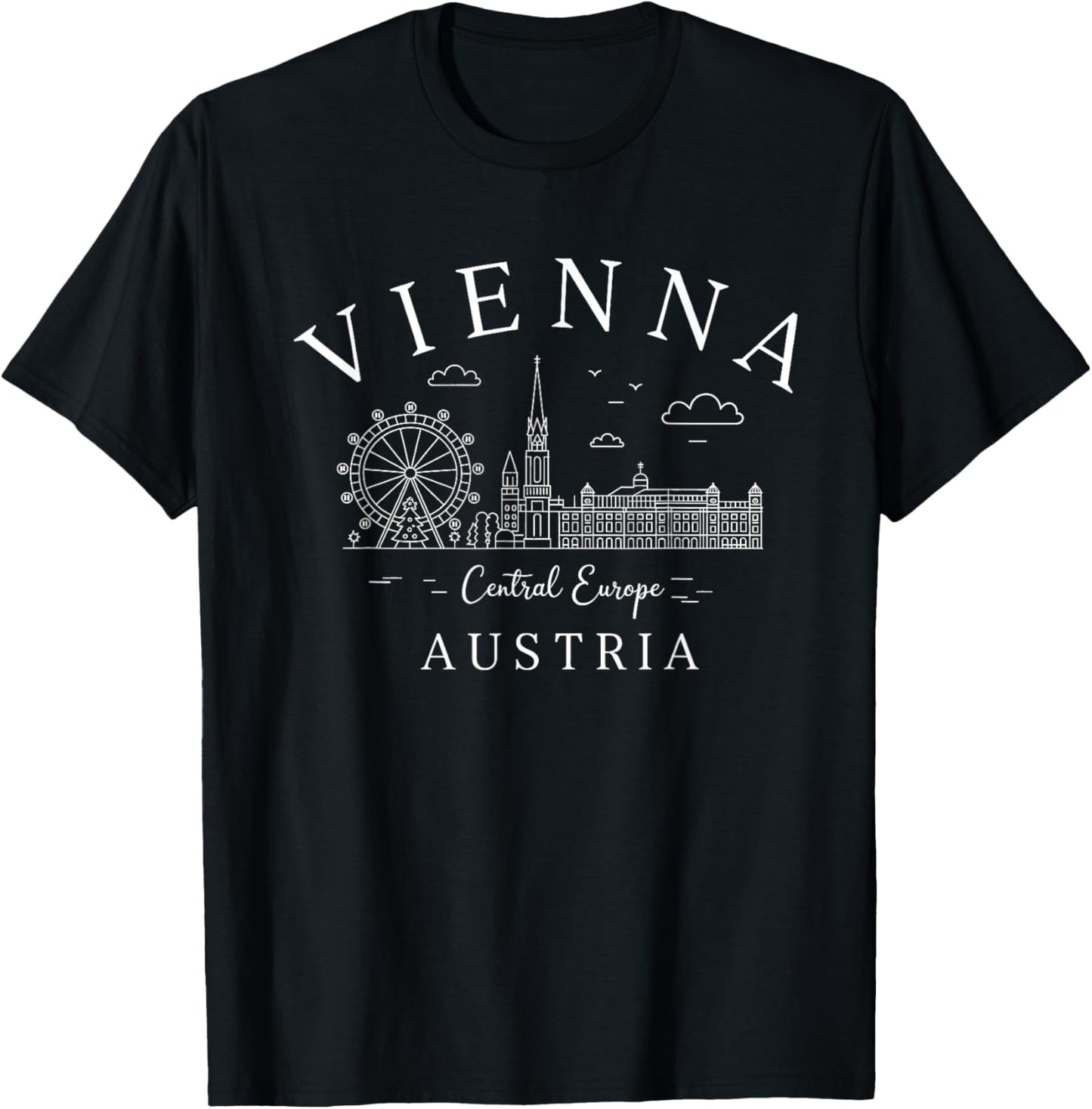 Vienna Tshirt For Children Men Women Wiener Vienna Austria T-Shirt