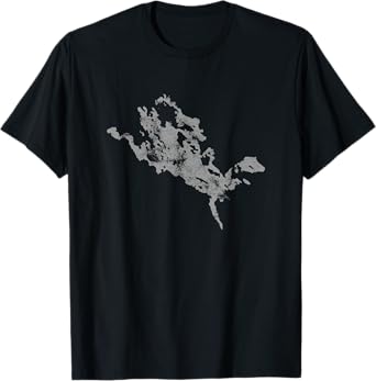 Lake Winnipesaukee - Worn Vintage Gray T-Shirt