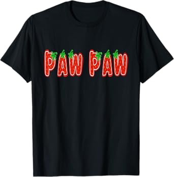 Strawberry Paw Paw Fruit Funny 1St Birthday Family Matching T-Shirt