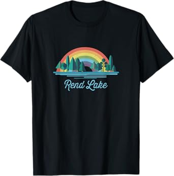 Rend Lake - Rainbow Lake Souvenir T-Shirt