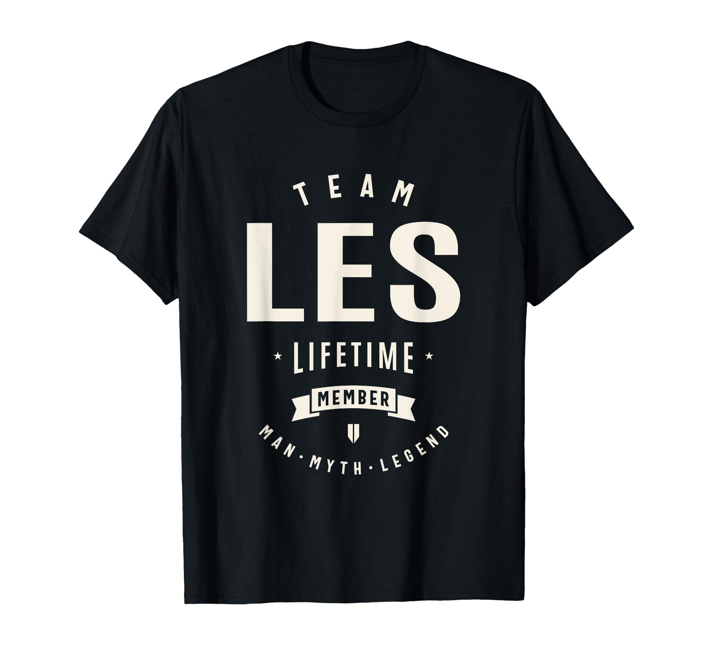 Team Les Lifetime Member Funny Name Les T-Shirt