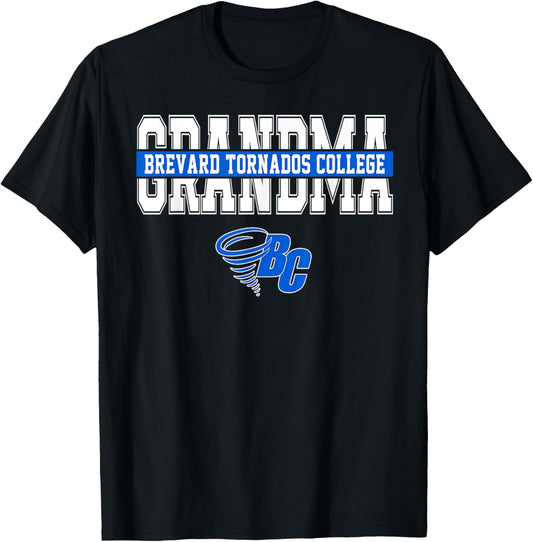 Brevard Tornados College Grandma Arch Vintage Design Women T-shirt by TeeBrew