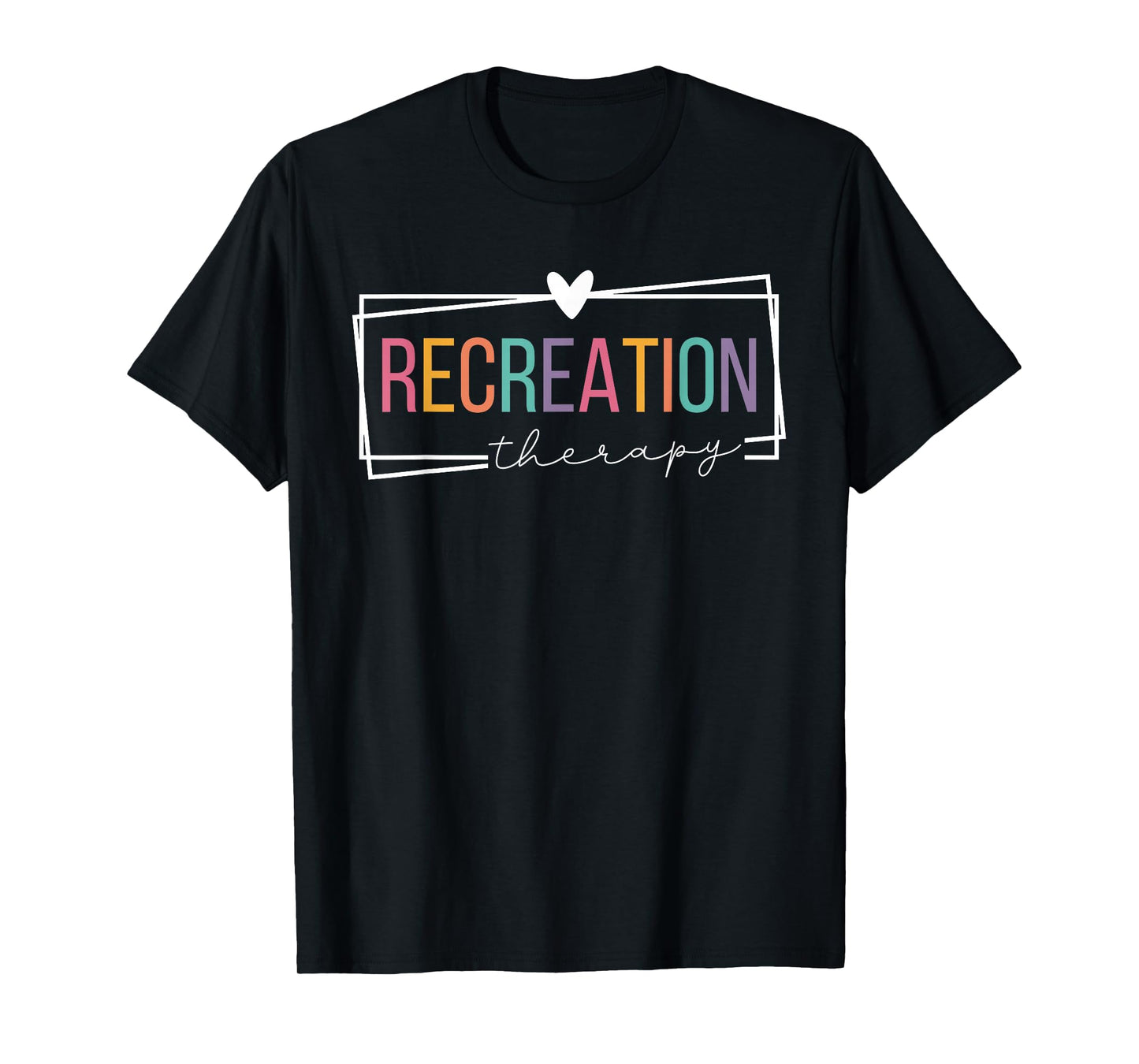 Recreation Therapy Recreational Therapist Retro Women Men T-Shirt