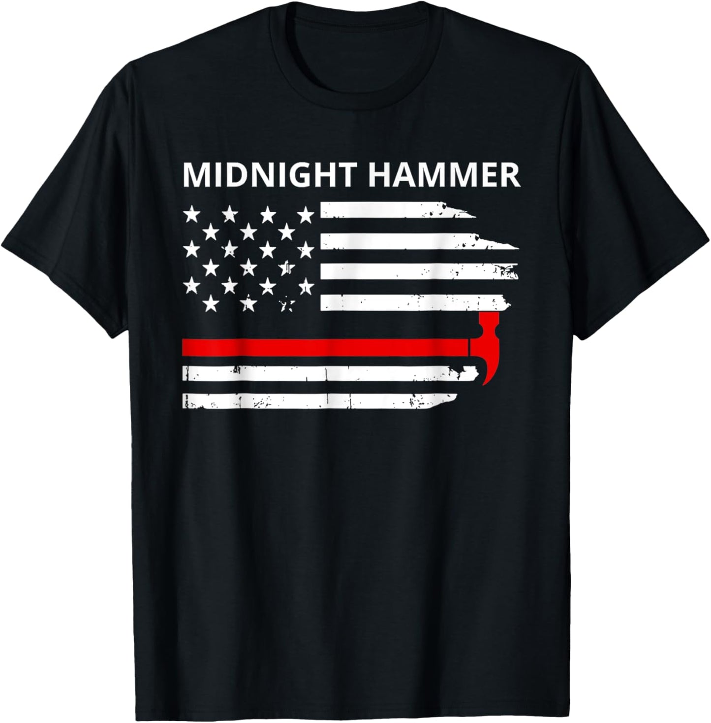 Midnight Hammer B-2 Stealth Jet Operation 'Merica Flag T-Shirt
