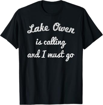LAKE OWEN WISCONSIN Funny Fishing Camping Summer Gift T-Shirt for Men Women Kids