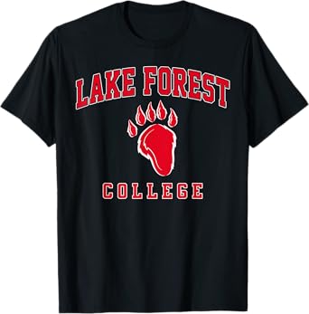 Lake Forest College Athletics Arch Retro Vintage Design T-Shirt