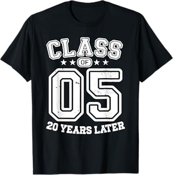 College Reunion Class 05 20th High School Alumni 20 Yrs 2025 T-Shirt