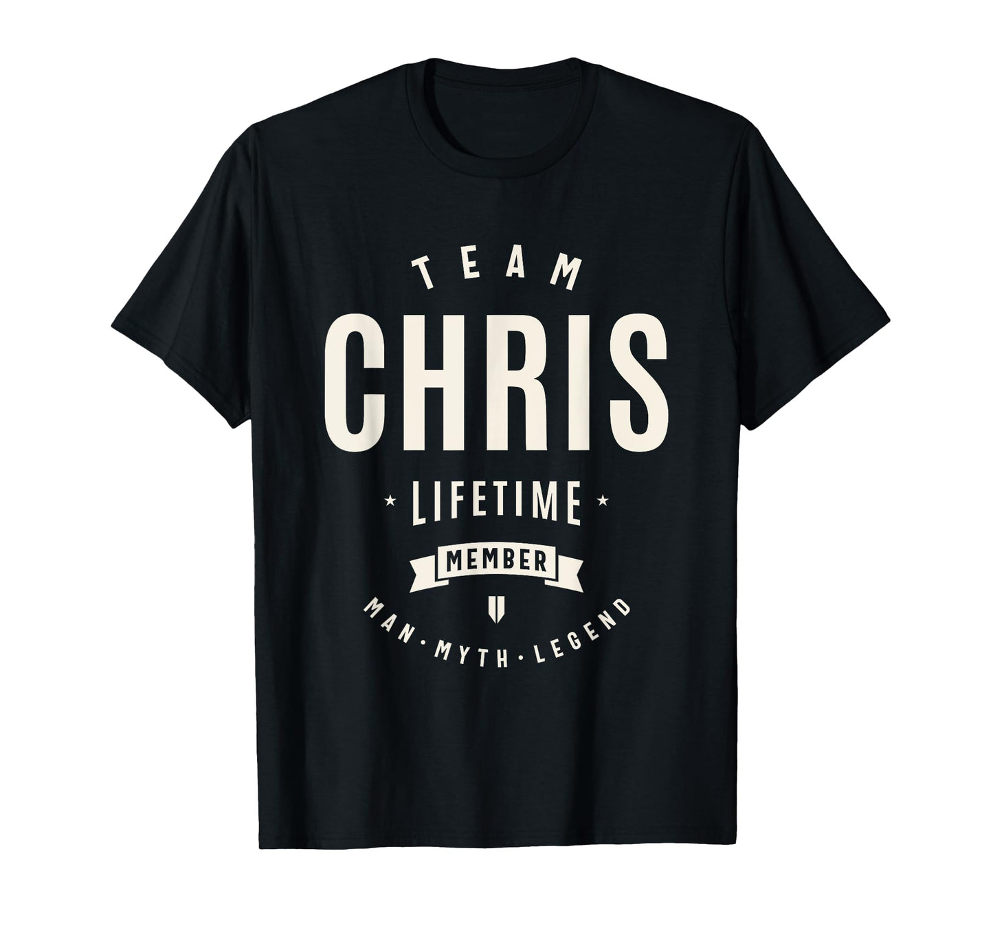 Team Chris Lifetime Member Funny Name Chris T-Shirt