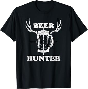 Beer Hunter Tshirt - Funny Craft Beer Lover Shirt Brewing T-Shirt