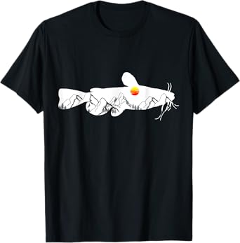 Catfish Fishing Catfishing Vintage Flathead Channel Catfish T-Shirt