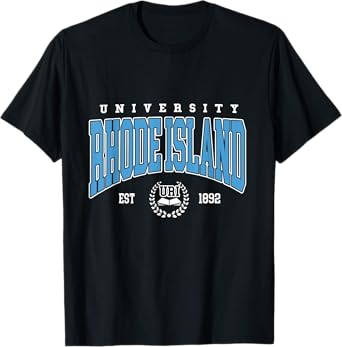 Rhode Island Vintage University Arch Tee for Men & Women T-Shirt
