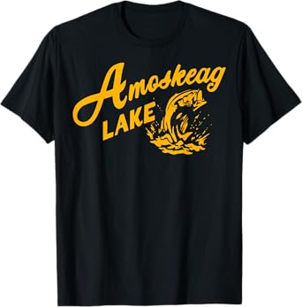 Amoskeag Lake Essential T-Shirt, Fishing Shirt T-Shirt