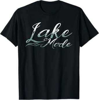On Lake Time Summer Lake Mode Men Women Girls Kids T-Shirt