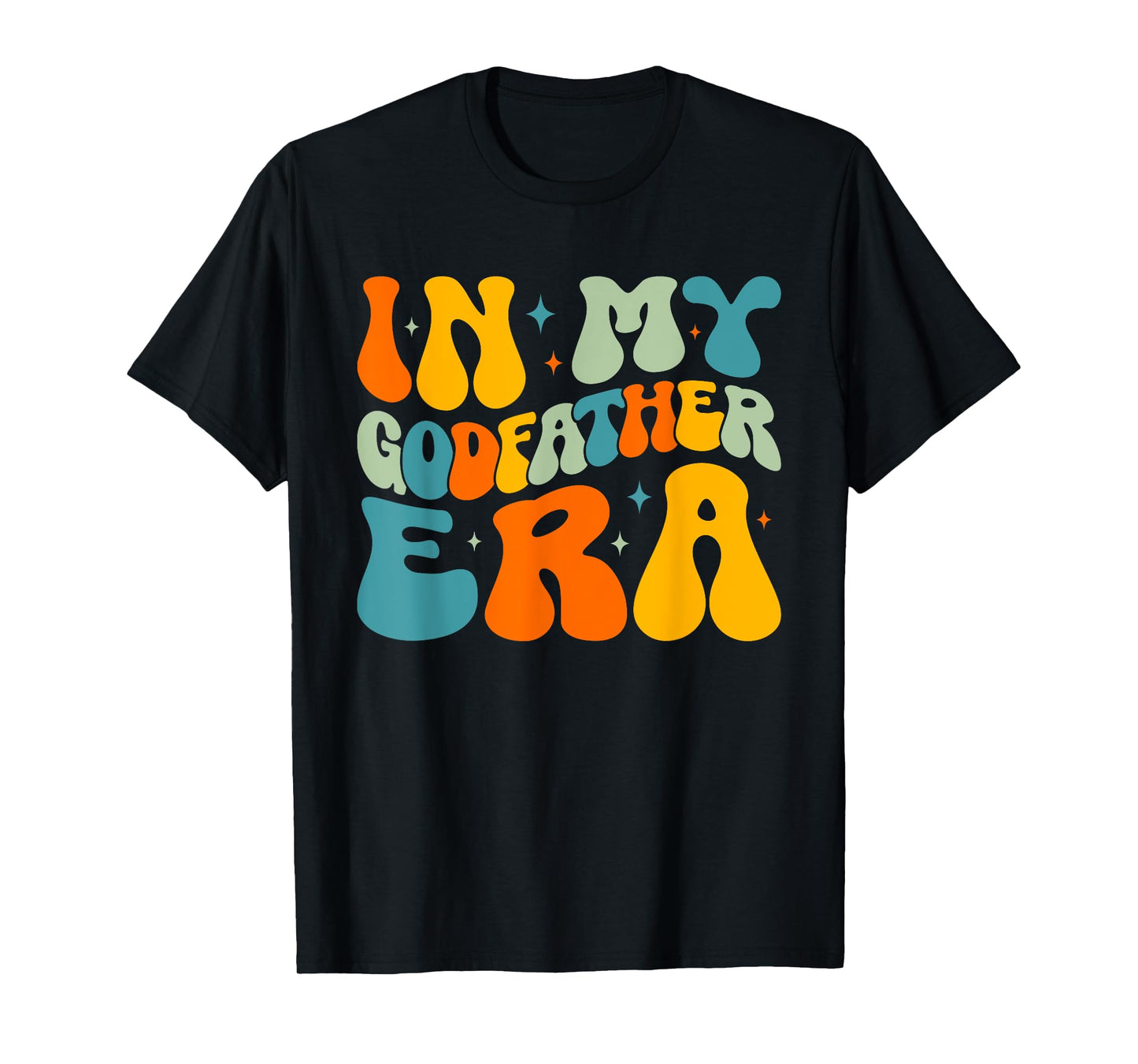 in My Godfather Era Retro Family Matching Godfather T-Shirt
