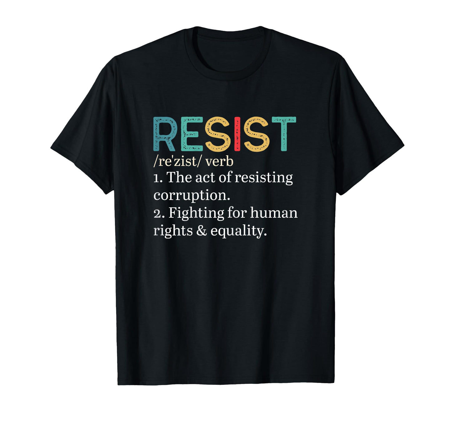 Womens Vintage Style Protest T-Shirt