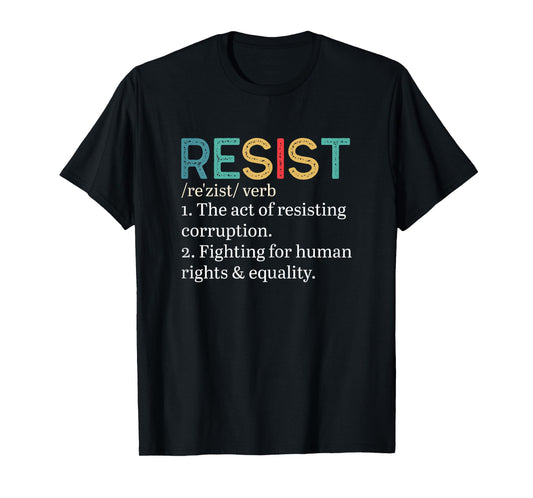 Womens Vintage Style Protest T-Shirt