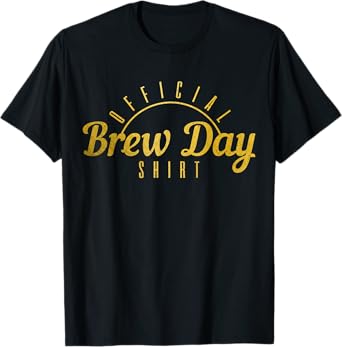 Brewmaster Craft Beer Funny Official Brewing Day T-Shirt