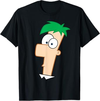 Disney Phineas and Ferb Big Face Ferb Costume T-Shirt