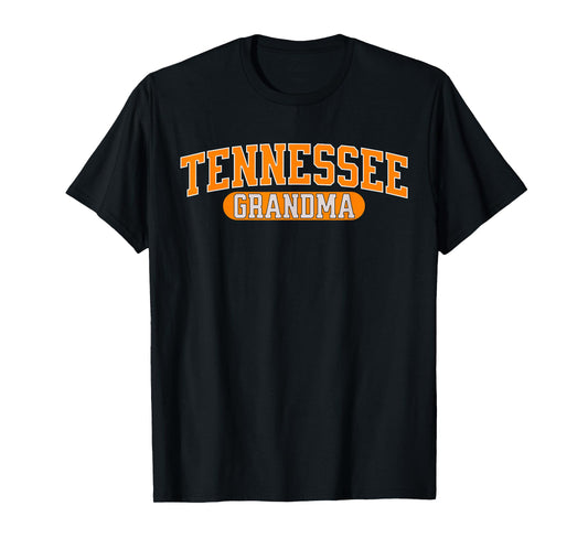 Vintage Tennessee Grandma Bold Retro Varsity Lettering T-Shirt
