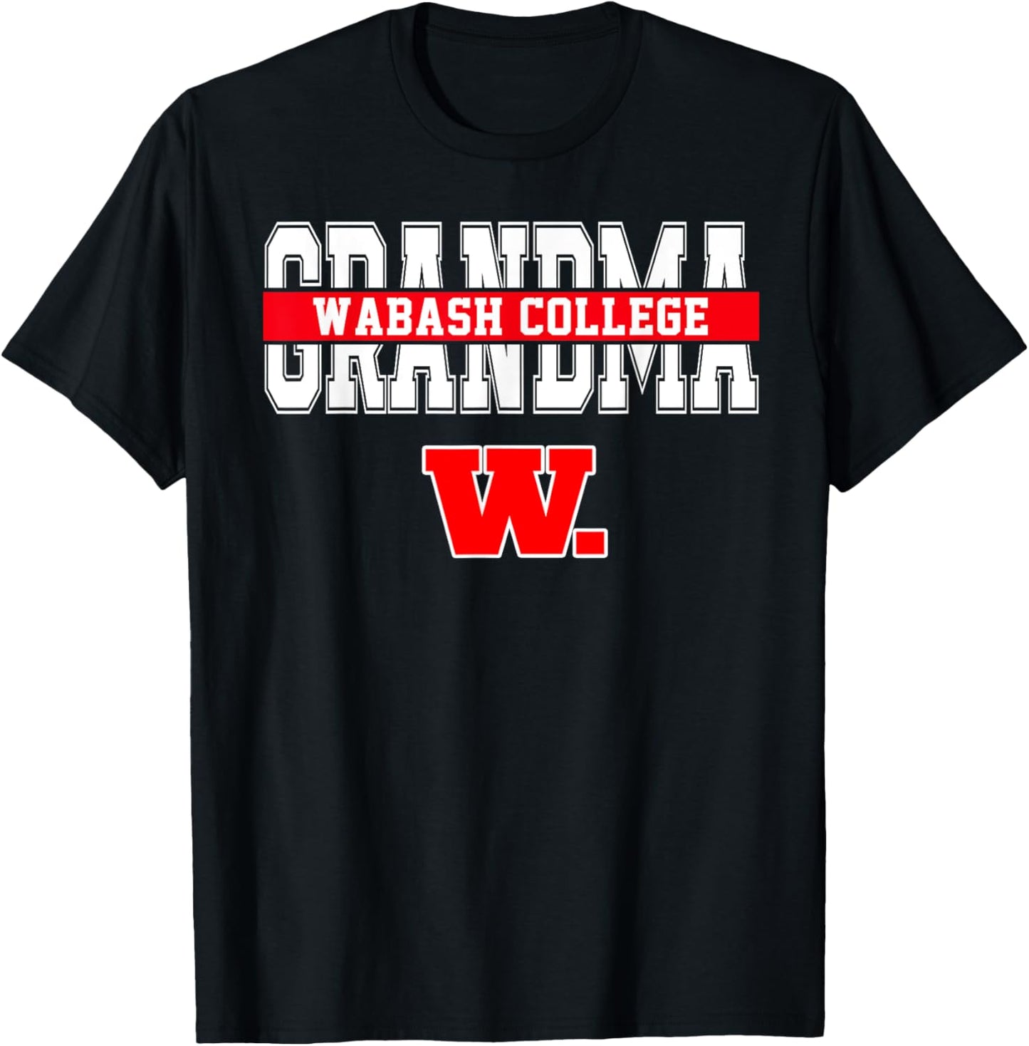 Wabash College Grandma Arch Vintage Design For Women T-shirt by TeeBrew