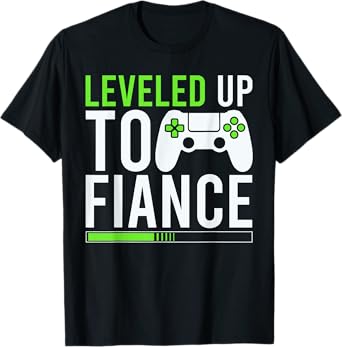 Fiance Level Unlocked Est.2025 I Leveled Up To Fiance T-Shirt