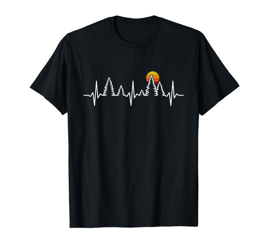 Trees Heartbeat Wildlife Nature Forest T-Shirt
