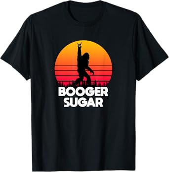 Booger Sugar Sasquatch Yeti Nose Beers Funny Adult Meme T-Shirt