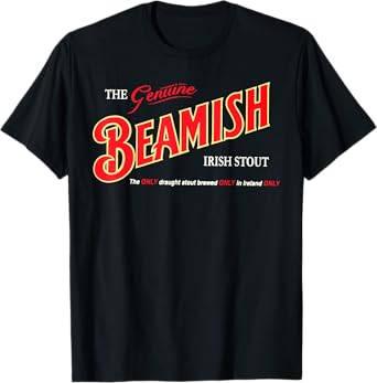 Vintage Quote The Beamish Funny Irish Basic Retro Essential T-Shirt