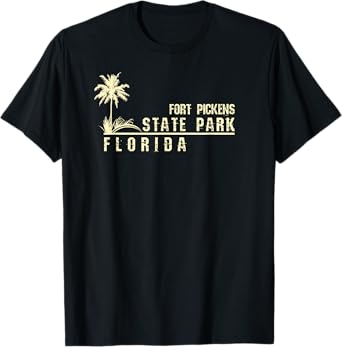 Florida Souvenir Gift for Fort Pickens State Park T-Shirt