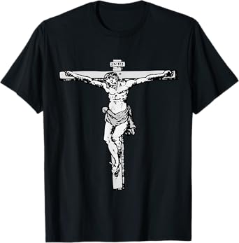 Lord Jesus Christ of Nazareth Crucifix INRI Cross T-Shirt