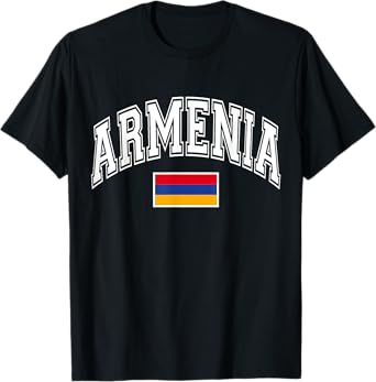 Armenia Armenian Flag Graphic T-Shirt