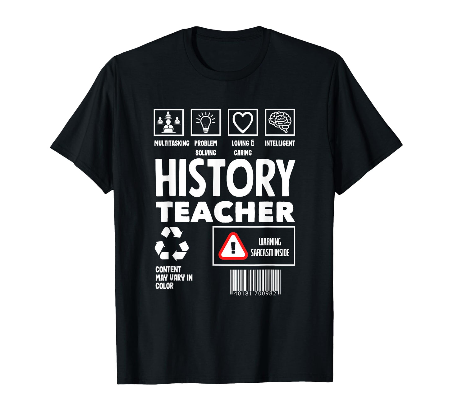 Funny History Teacher T-Shirt