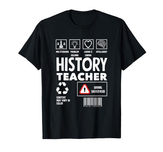 Funny History Teacher T-Shirt