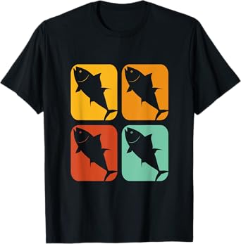 Vintage Love Yellowfin Tuna Vintage Bluefin Tuna T-Shirt