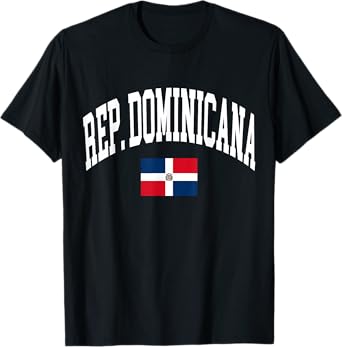 Dominican Republic Dominicana Flag T-Shirt