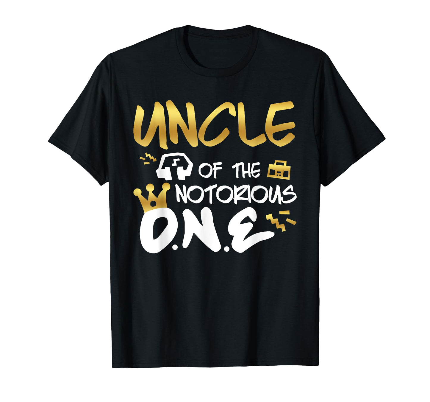 Uncle Of The Notorious One Old School 1st Hip Hop Birthday T-Shirt