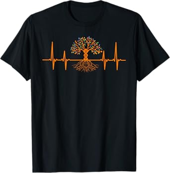 Heartbeat Genealogy T-Shirt