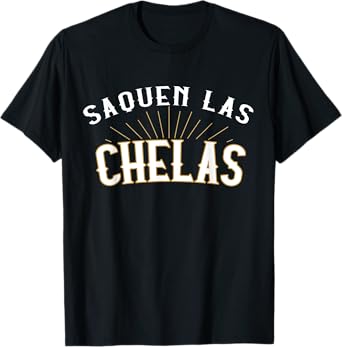 Order beer in Spanish Saquen las chelas cerveza beer T-Shirt