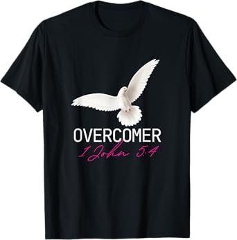 Christian Faith Overcomer Motivational Inspirational T-Shirt