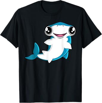 Kawaii Hammerhead Shark T-Shirt